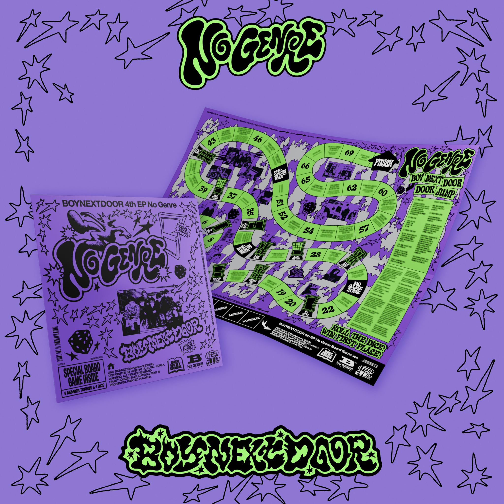 Amazon.com: BOYNEXTDOOR 4th EP [No Genre] [Board Game ver.]