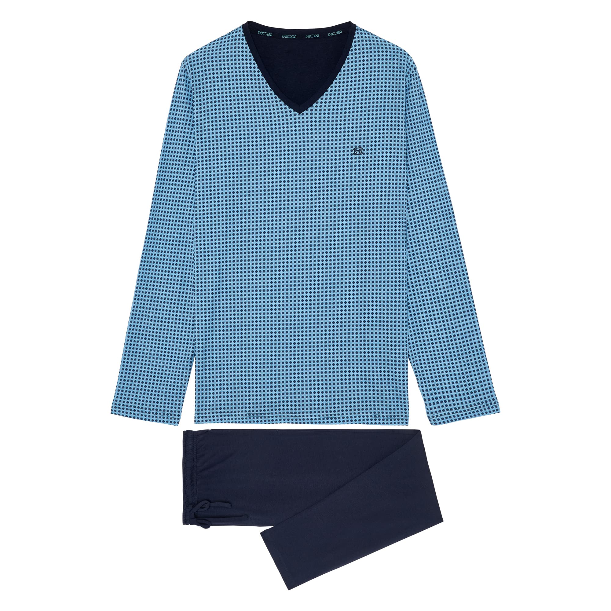 HOM Men's Long Mayron Pyjamas Pajama Sets