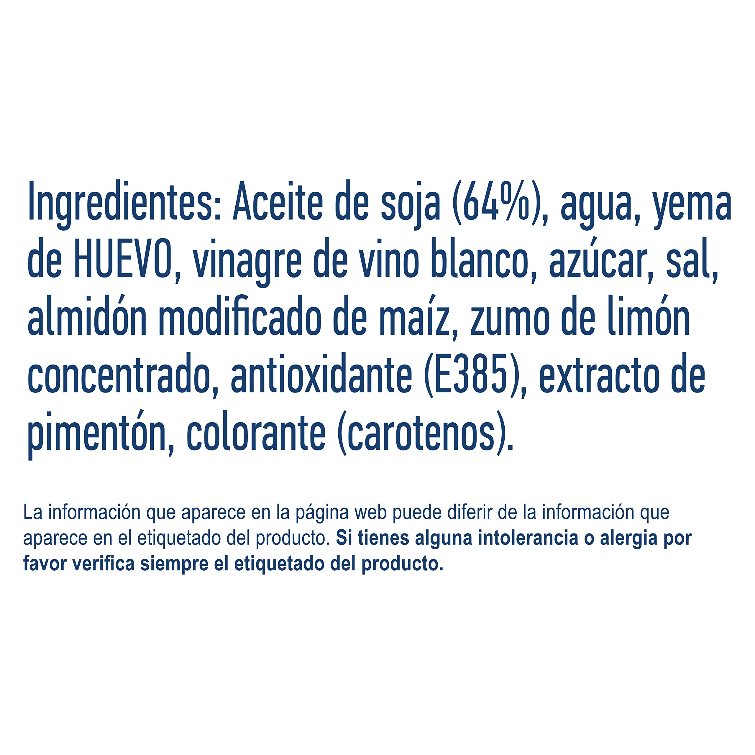 Hellmann's Gran Mayonesa en Tarro, 225ml