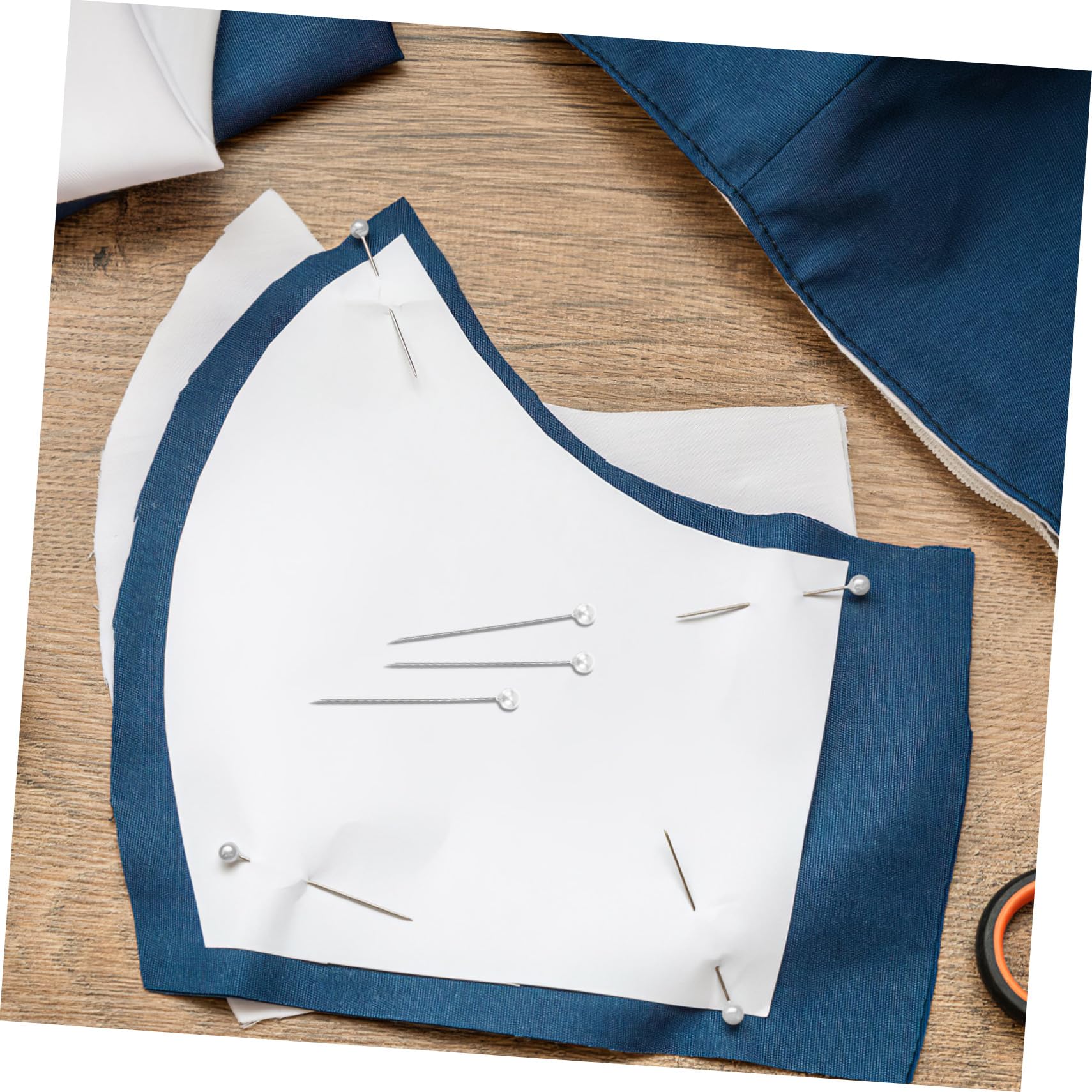 100 Piezas Alfileres Perlada Unidades Resistentes al Calor para Costura y Manualidades DIY para Decoración y Marcaje Proyectos de Confección