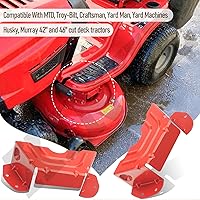 Vista 6 de 783-06424A-0638 - Cubierta protectora de correa de polea de husillo de cubierta compatible con MTD & Troy-Bilt & Craftsman cortacésped con cubiertas