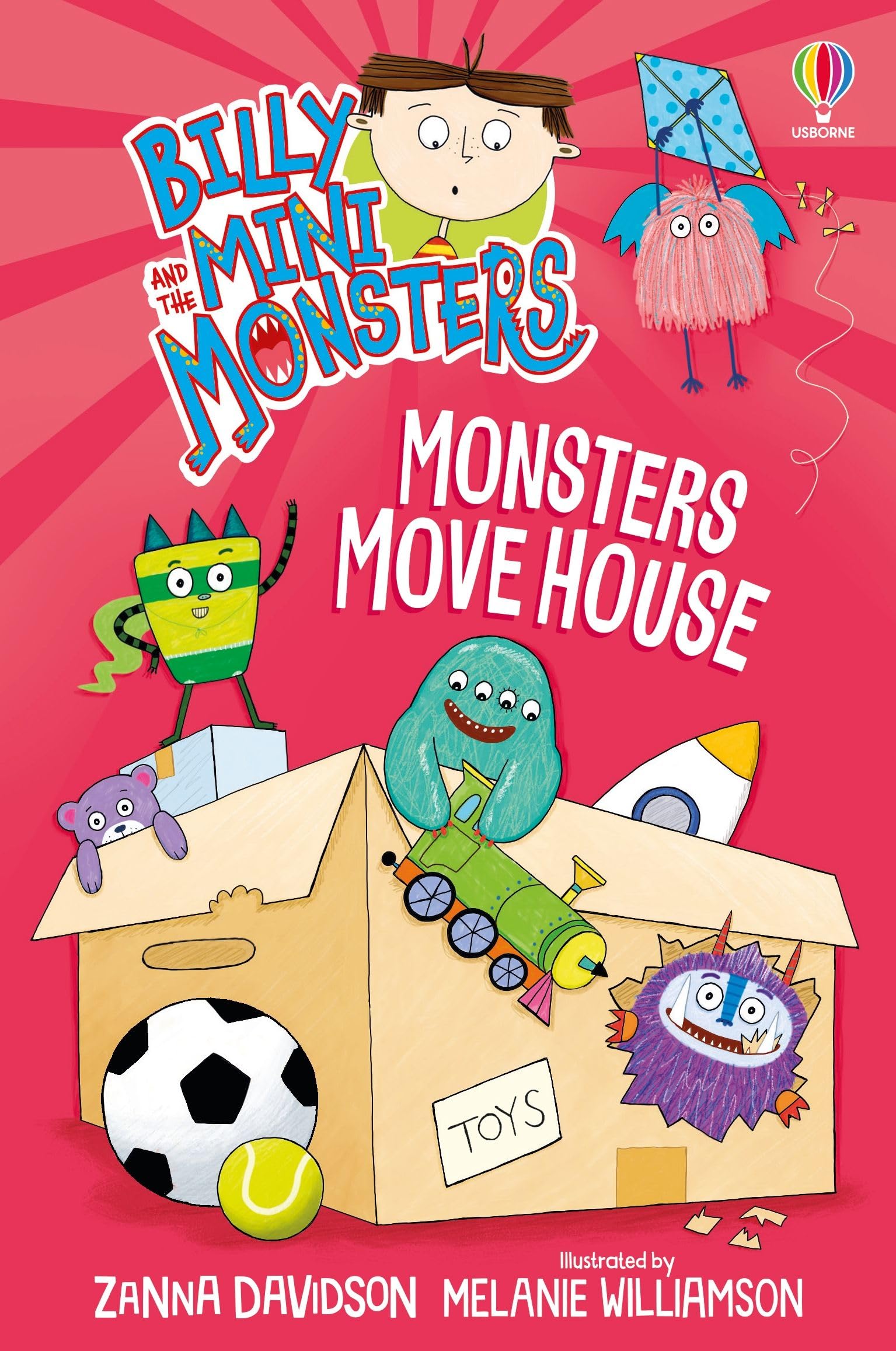 Billy and the Mini Monsters Series 1 - 12 Collection Set by Zanna Davidson (Monsters go Swimming,go to a Party,go to School,in the Dark,Move House,on a Plane,at Halloween,on a School Trip & More)