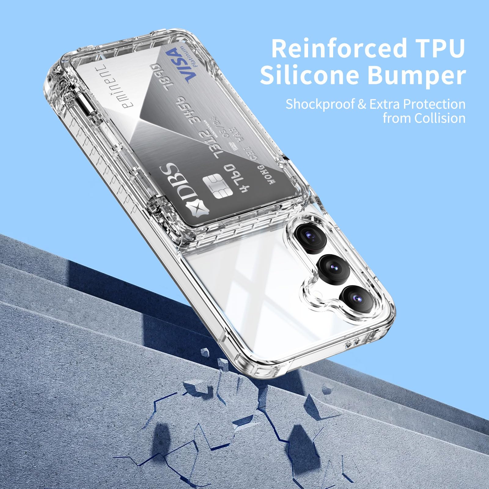 Amazon.com: ACANDYA for Samsung Galaxy S24 Plus Case Wallet Galaxy