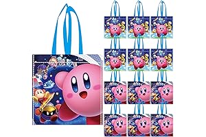 Adorable Kirby Gift Bag: Perfect for Pink Star Themed Parties