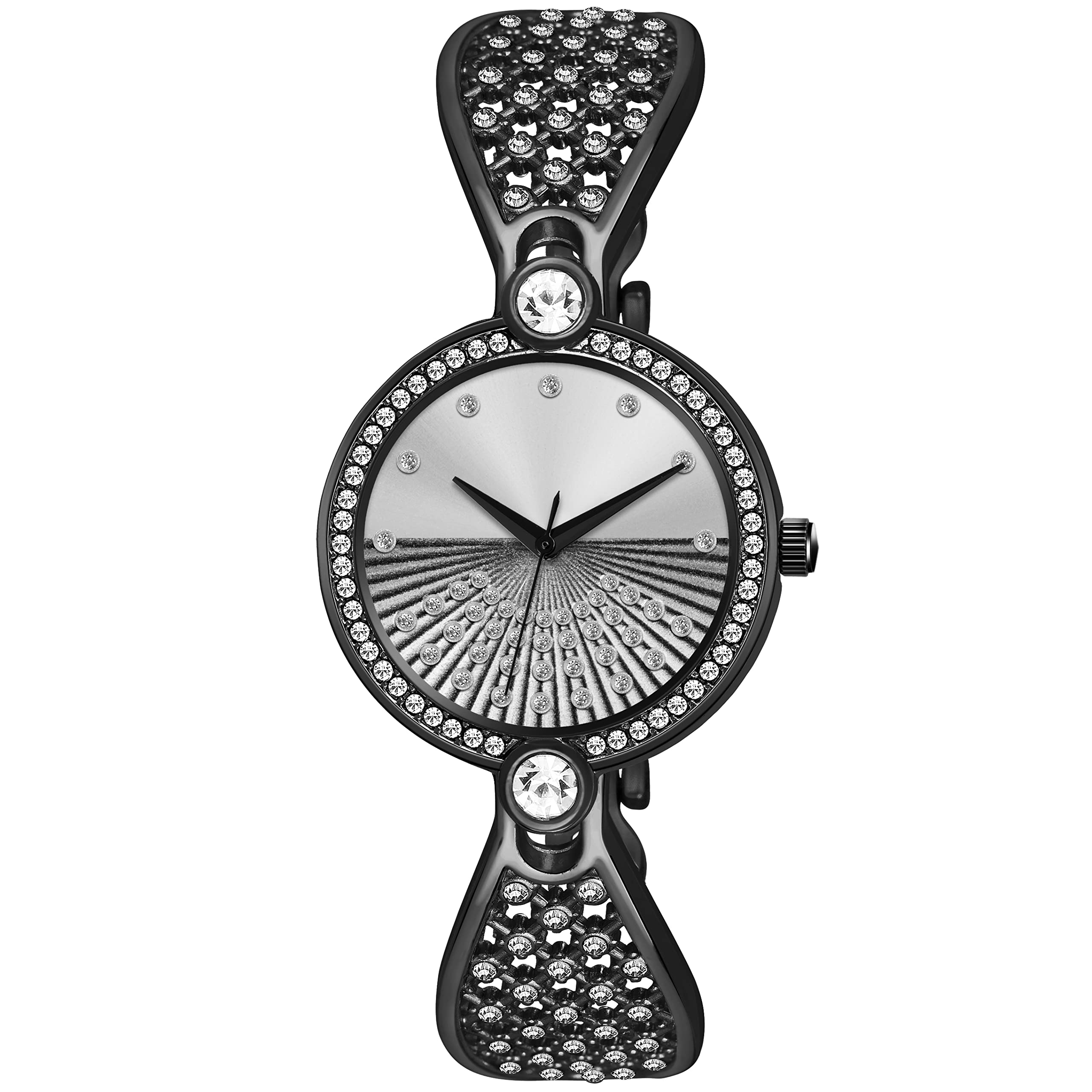 CLOUDWOOD Analog Wrist Watch for Womens and Girls (Grey Dial Black Colored Strap) (B0B2JZ2HZ5) Amazon Price History, Amazon Price Tracker