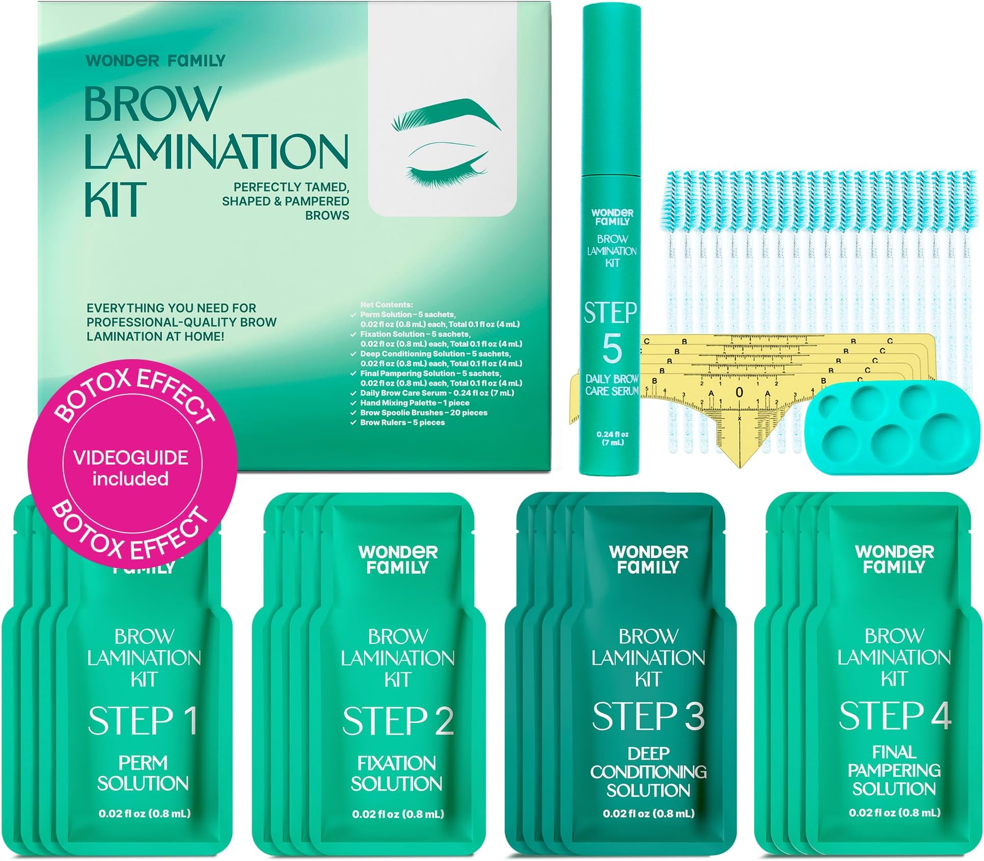Amazon.com : J. Denis Eyebrow Design Kit - Eyebrow Makeup Kit - Natural ...