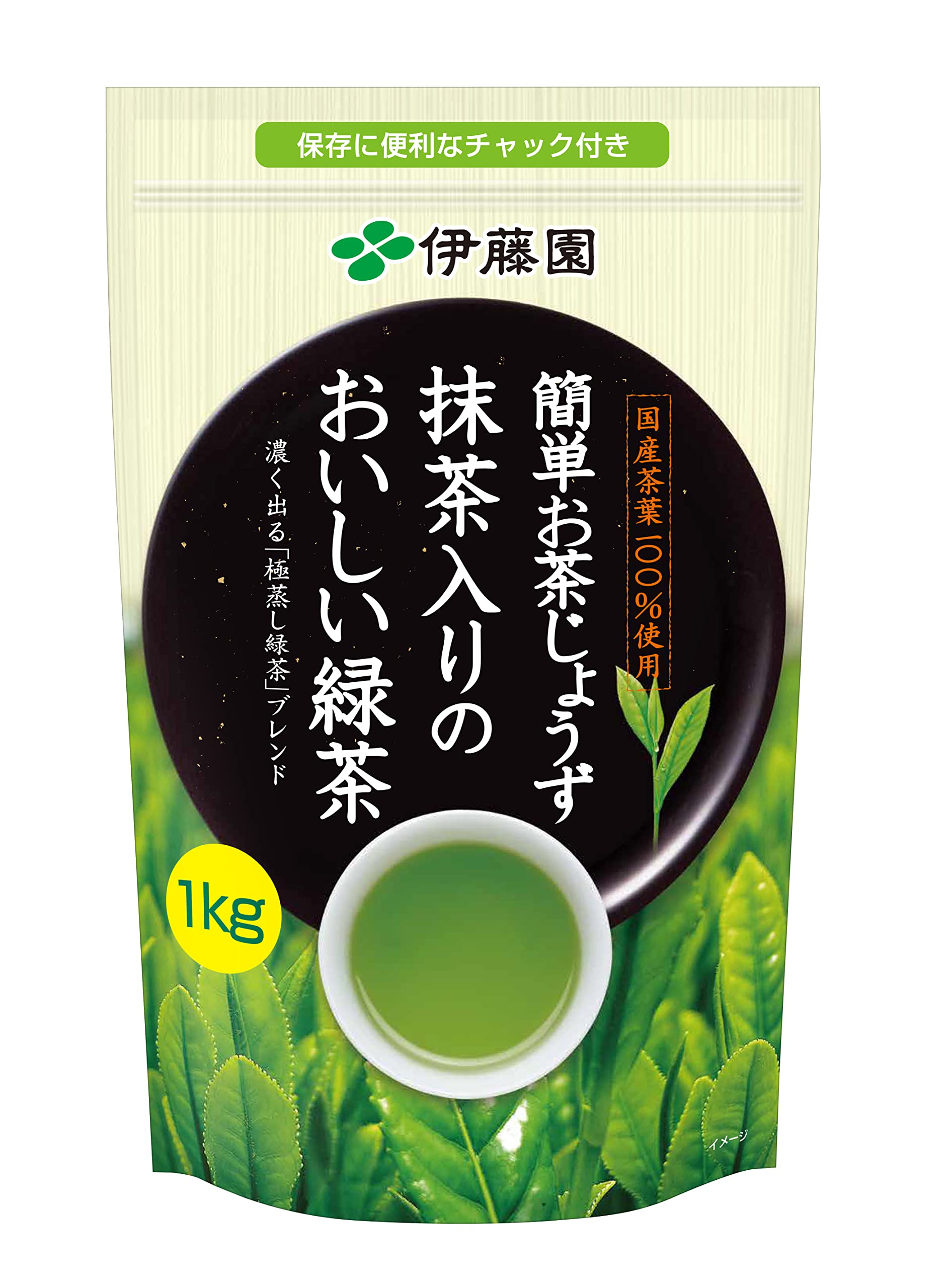 Amazon.co.jp: 伊藤園 簡単お茶じょうず 抹茶入り緑茶 1kg : 食品