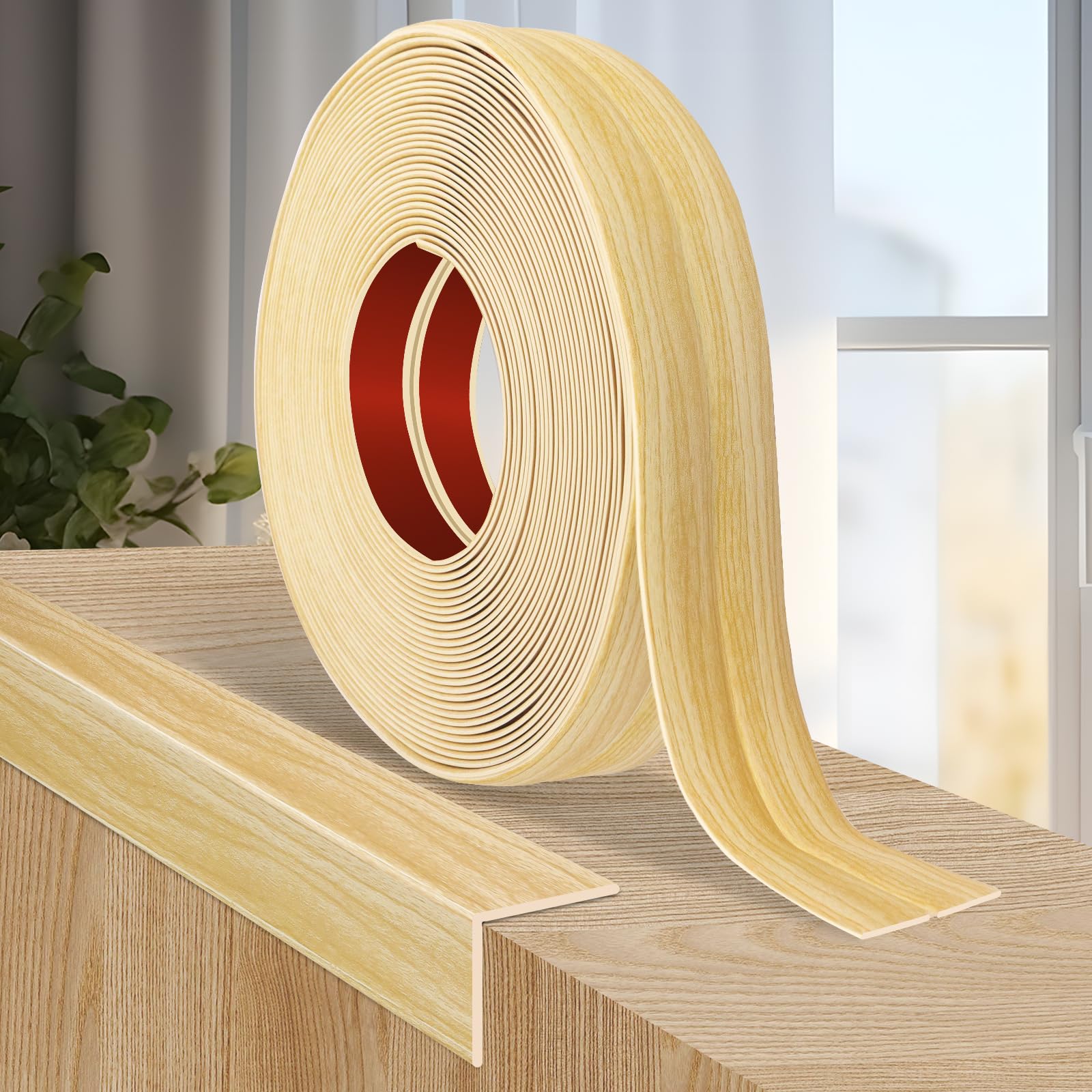 LSGCQ Wall Corner Protector Peel and Stick Corner Trim Molding
