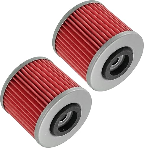 Miniatura 6 de Caltric Paquete de 2 filtros de aceite compatibles con Yamaha Xt 660 R Xt660R Xt-660R 2004-2014