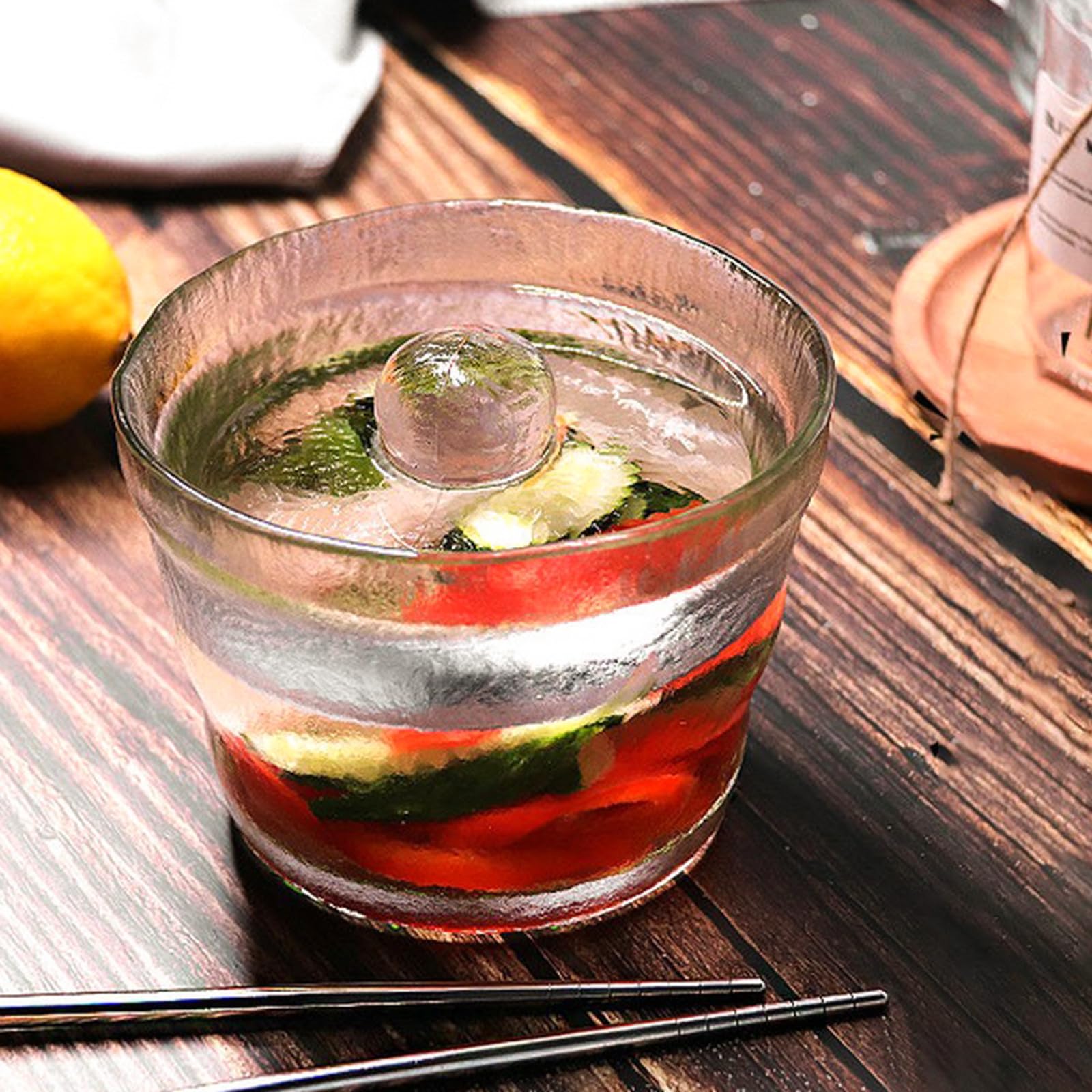 Luftdichtes Gärgefäß aus Glas für Küche Weiß Leicht zu Reinigen Traditionelles Kimchi Glas zur Aufbewahrung von Lebensmitteln