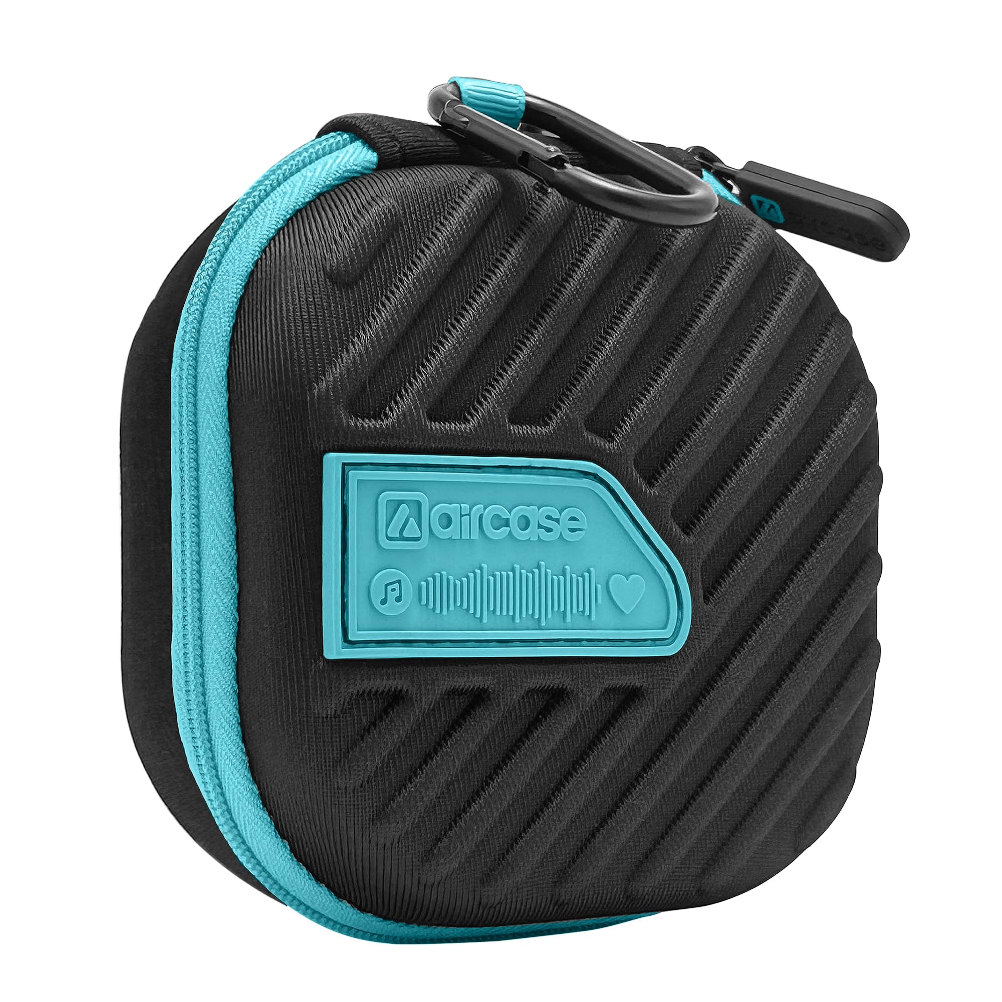 TIZUM Travel Organizer Case for Earphones, Pen Drives, Memory Card, Data Cable (Black)