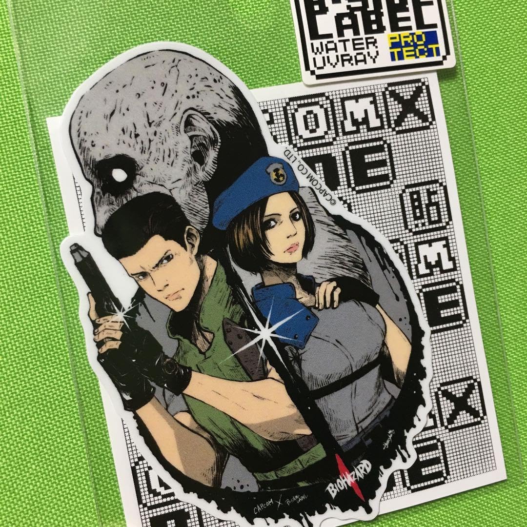 バイオハザード_CAPCOM×B-SIDE LABELステッカー モロー | 公式グッズ
