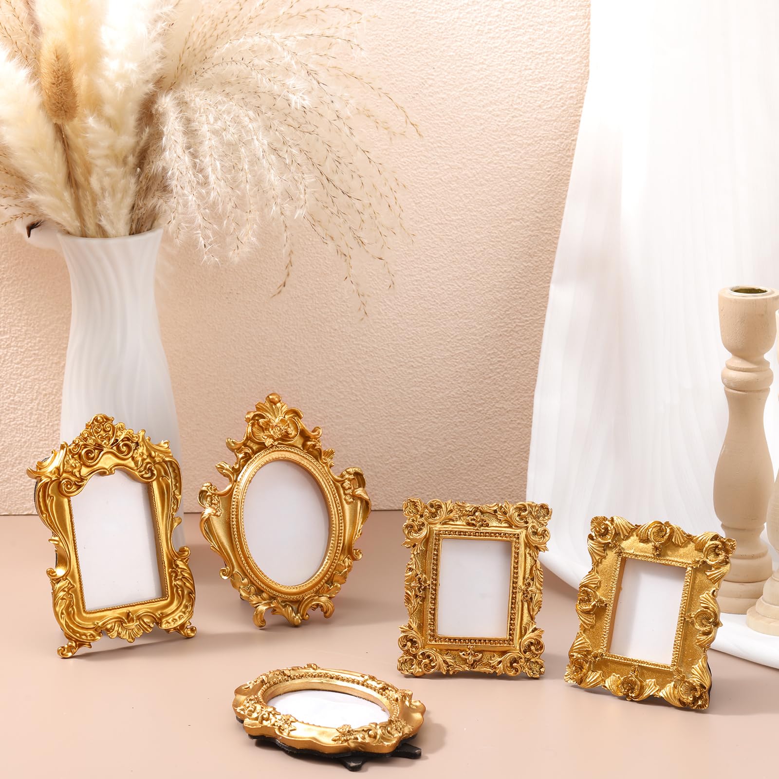 Amazon.com - Maitys 50 Pcs Mini Picture Vintage Frames with Stands