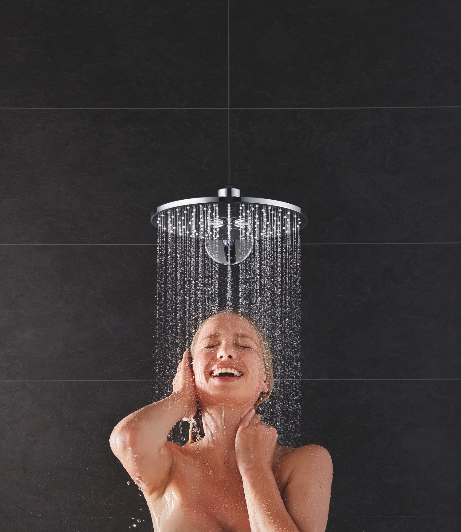 Grohe Rainshower 310 SmartActive g?owica prysznicowa zestaw 430 mm, 2 rodzaje strumienia, Kolor: Chrom - 26475000