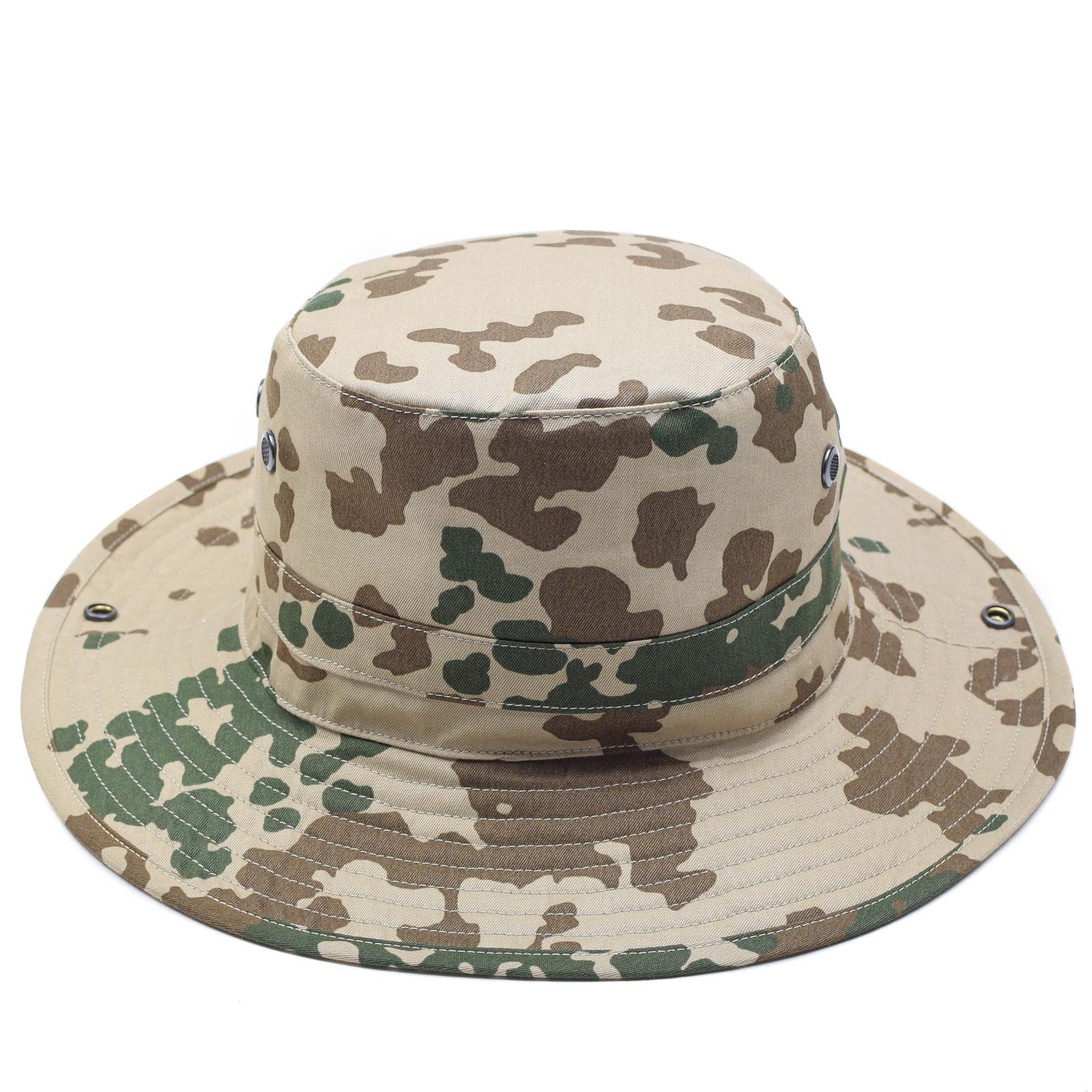 Militar Original Bundeswehr Boonie Hut Flecktarn & Wüste Camouflage Camping Jagd Outdoor Sommer Cap