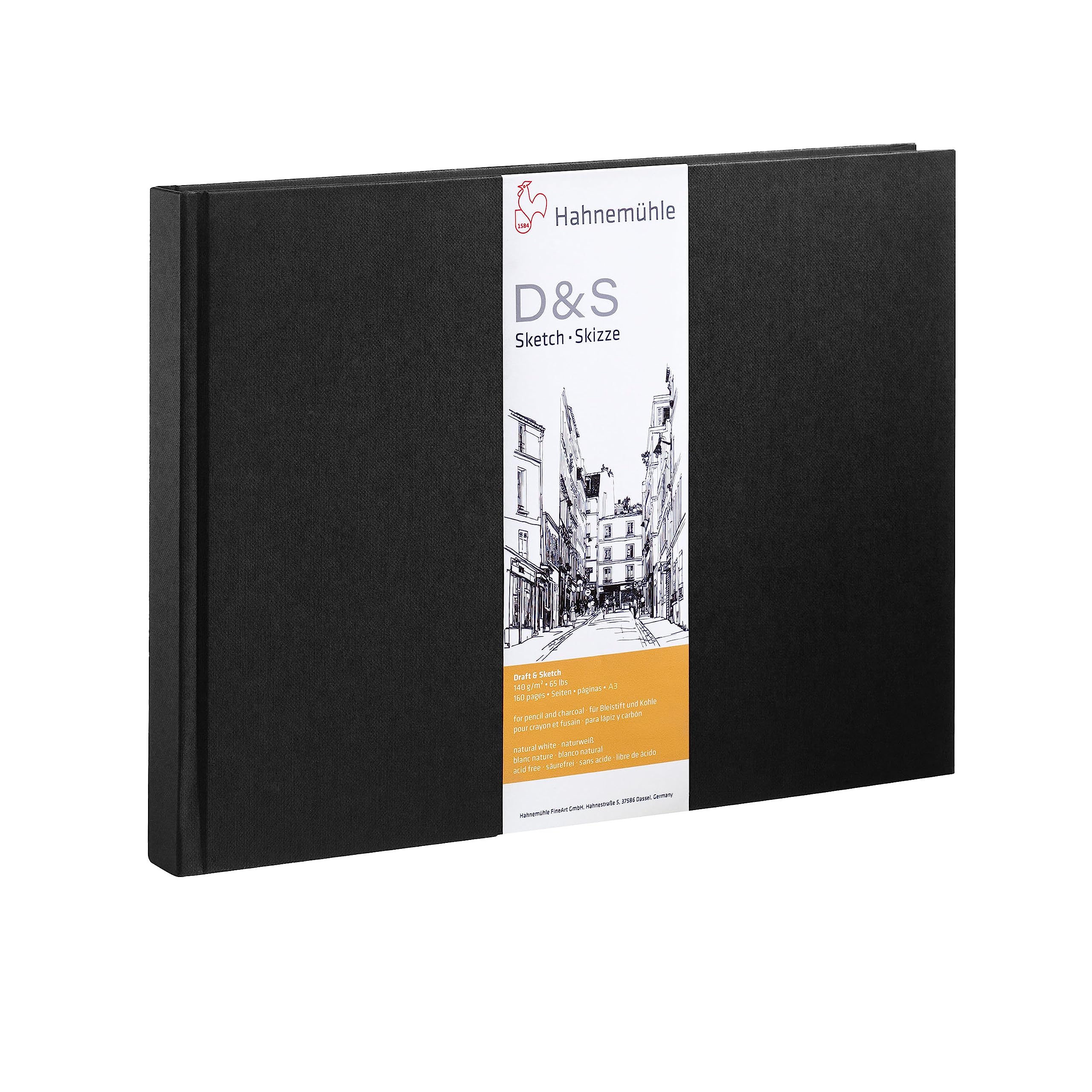 Hahnemuhle 10628200 Carnet de croquis D and S Format A3 140 g/m²
