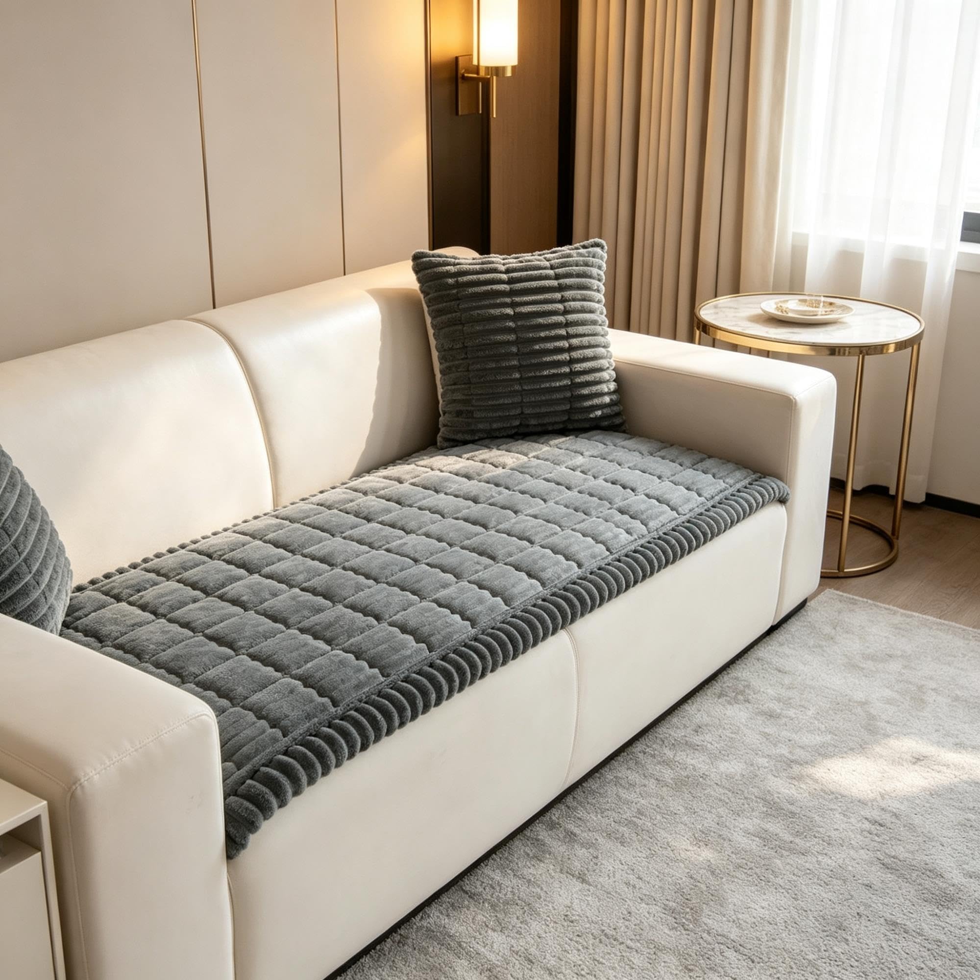 Housse de Canapé Épaisse et Lavable Antidérapante Protection pour Canapé