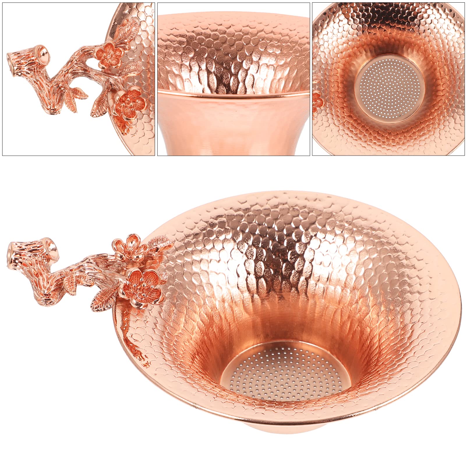 VOSAREA 3pièces Infuseur à Thé Filtre Thé Blossom Réutilisable Et Élégant Pour Infusion