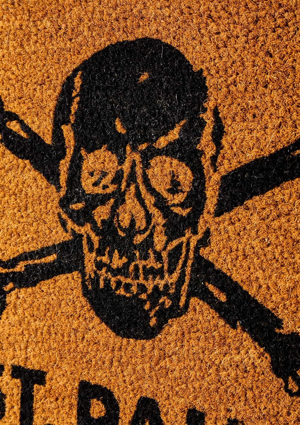 FC St. Pauli Fussmatte Kokos - 75x45cm Fußabtreter aus nachhaltige Kokosfaser
