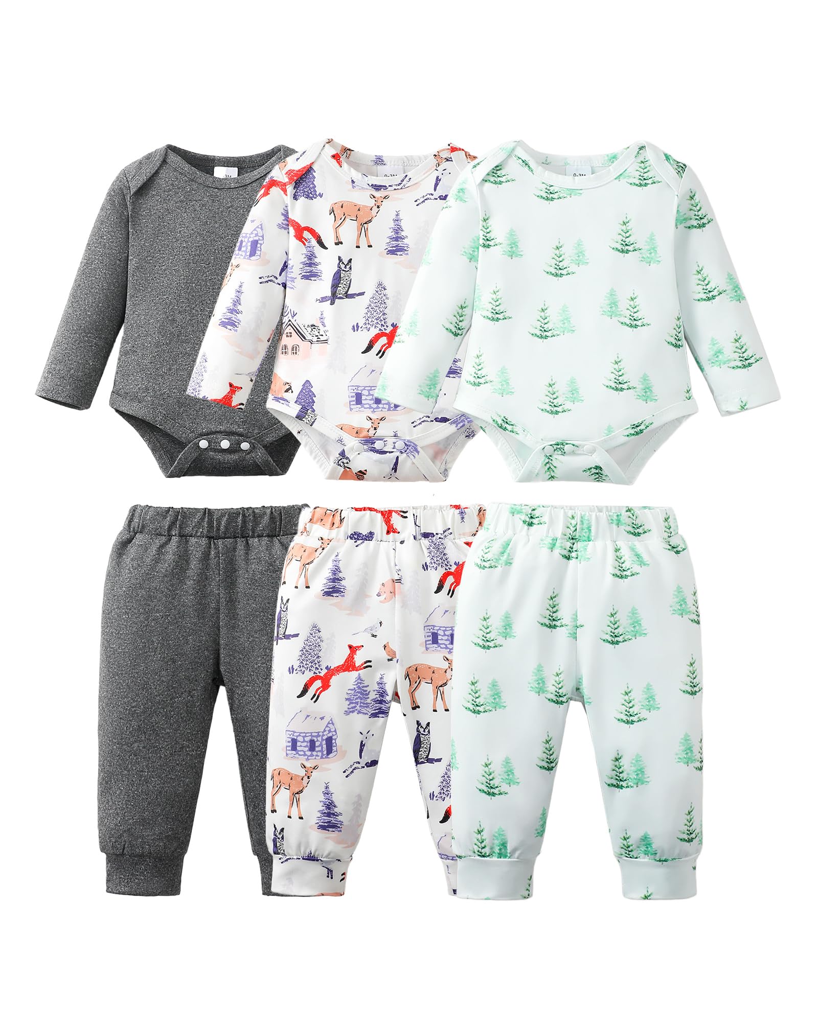 NZRVAWS Preemie Newborn Baby Boy Clothes Infant Clothing Romper Pant Outfits Set Layette Essentials 19 Pieces 0 3 6 12 Months