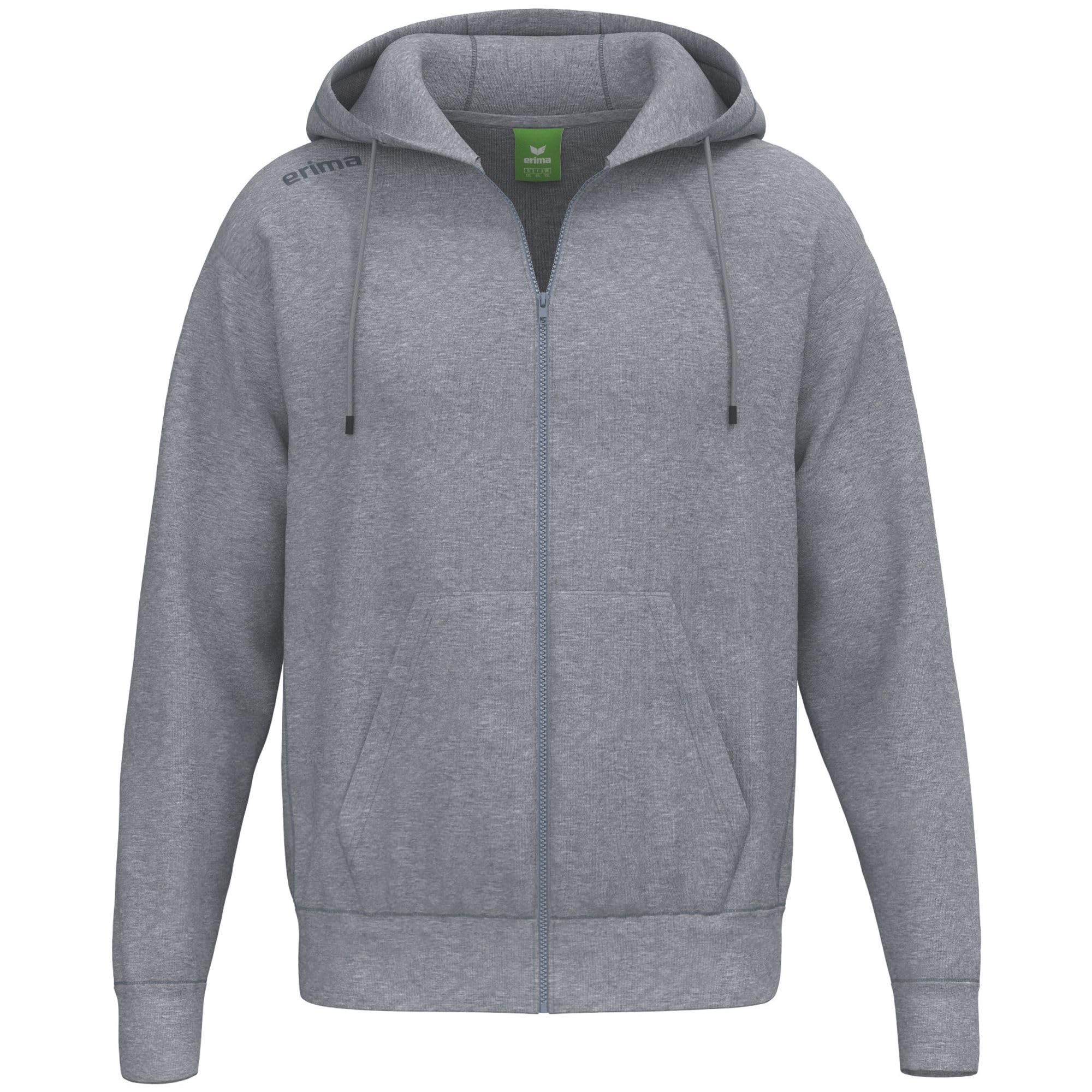 Erima Men's TS Sweat Hoodie Jacket (2072525) grey melange, XL
