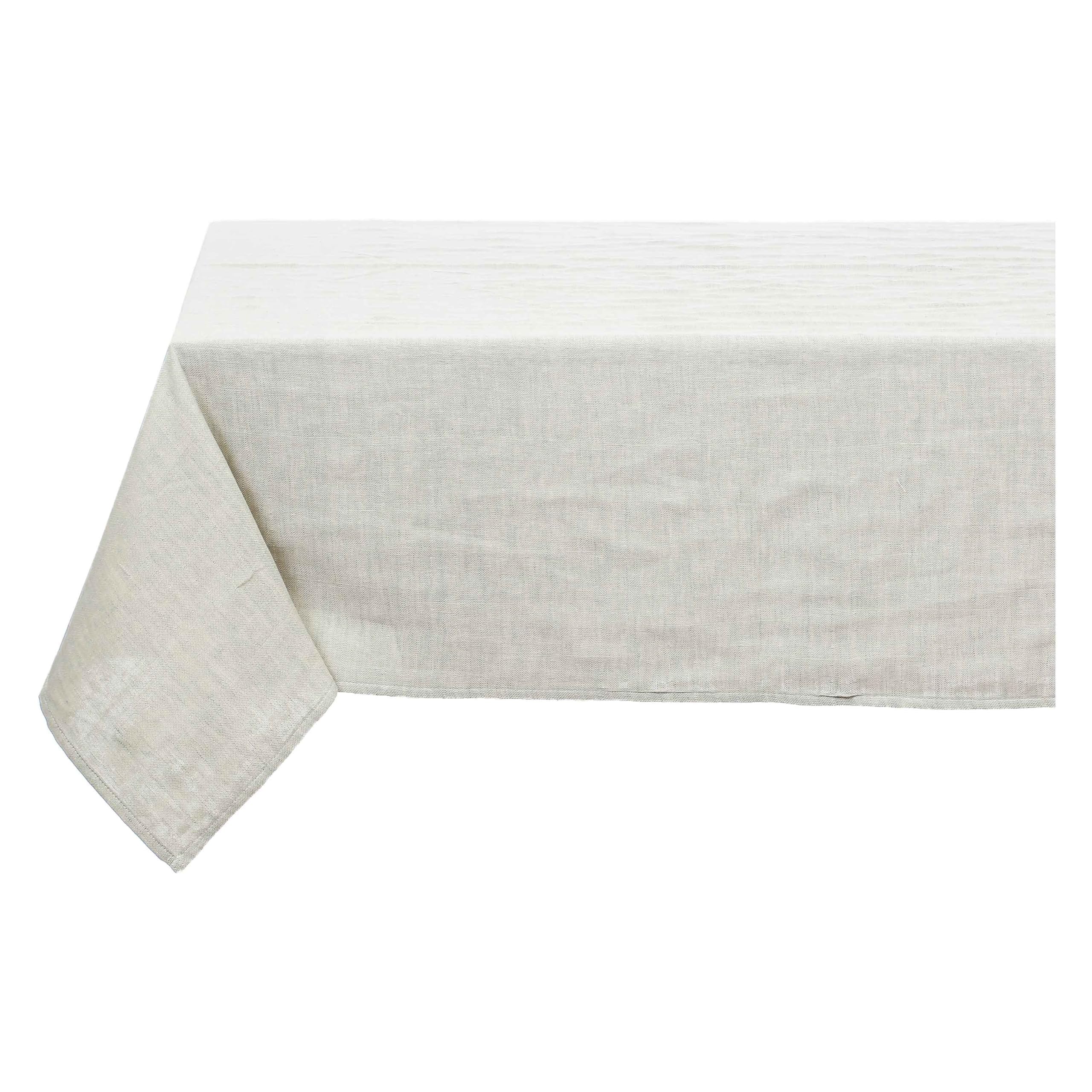 THUN Bloomia Tablecloth 75% Cotton 25% Linen Spring Garden Collection 150 x 260 cm