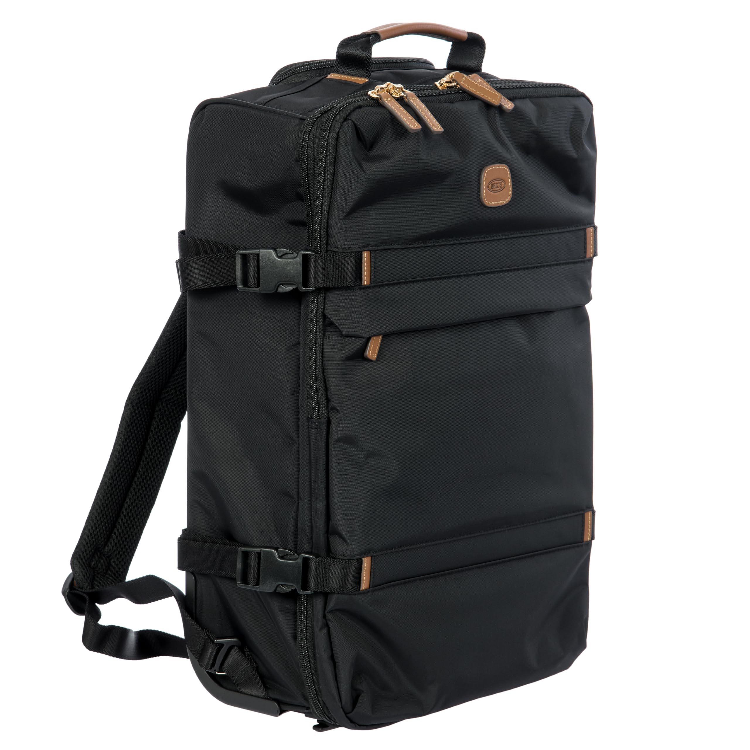 Bric's Trolley-Rucksack mit Laptopfach X- Collection Trolley Backpack 30L Black schwarz 50cm