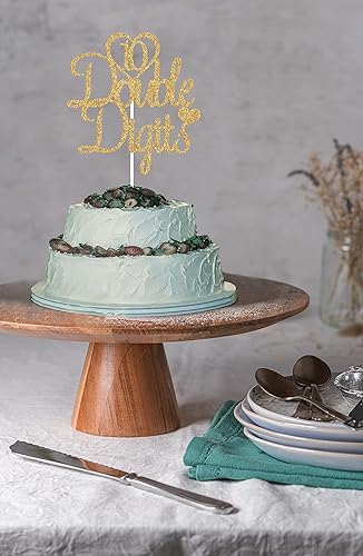 Miniatura 7 de Decoración para pastel de cumpleaños de 10 de doble dígito, decoración de cumpleaños de 10 años, decoración de cumpleaños de dos dígitos para niña