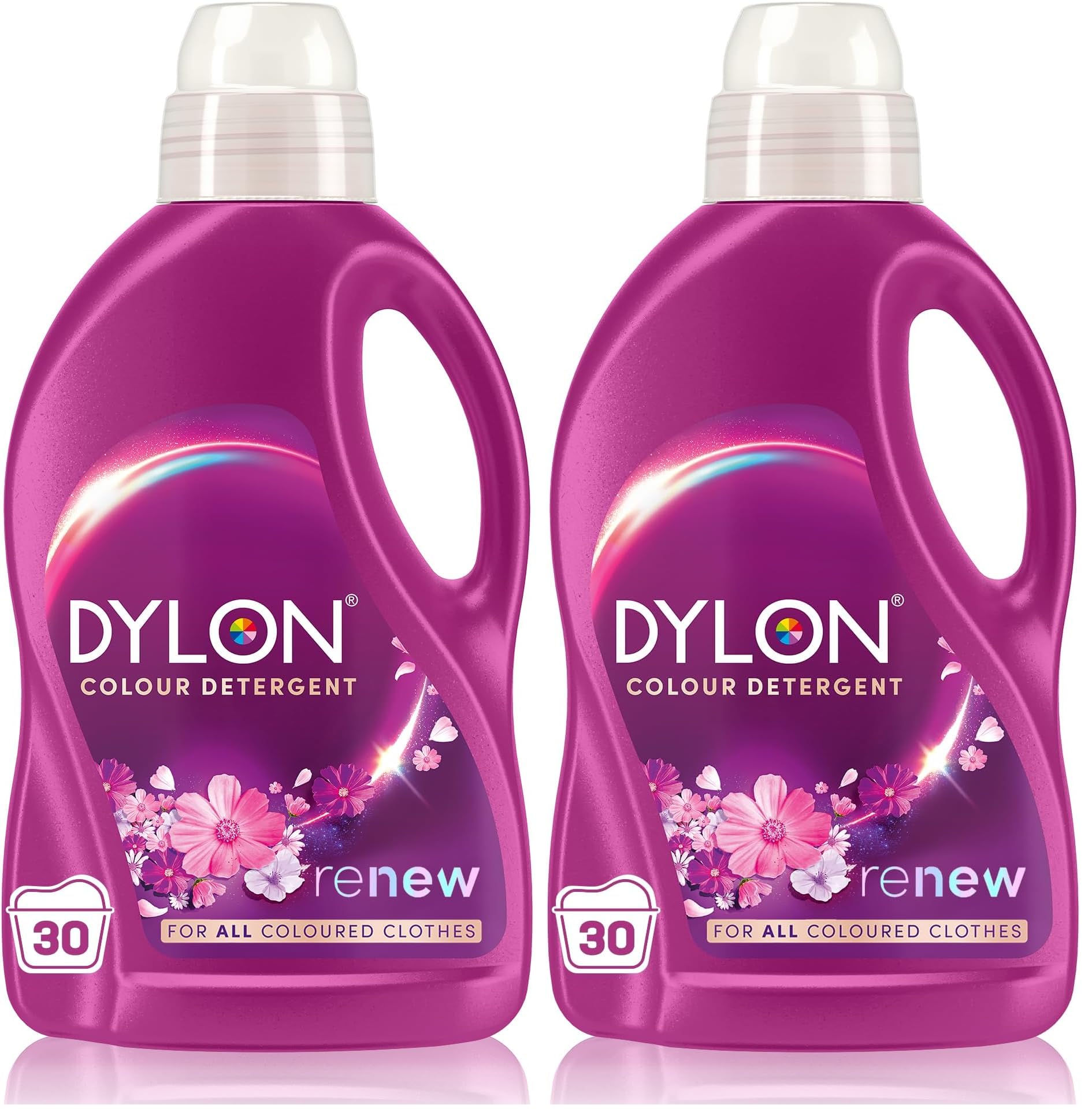 Dylon Black & Dark Detergent (30 Wash Loads), Liquid Laundry Detergent for all Black & Dark Clothes, renewing in every wash with optimal results in 10 washes — view 12