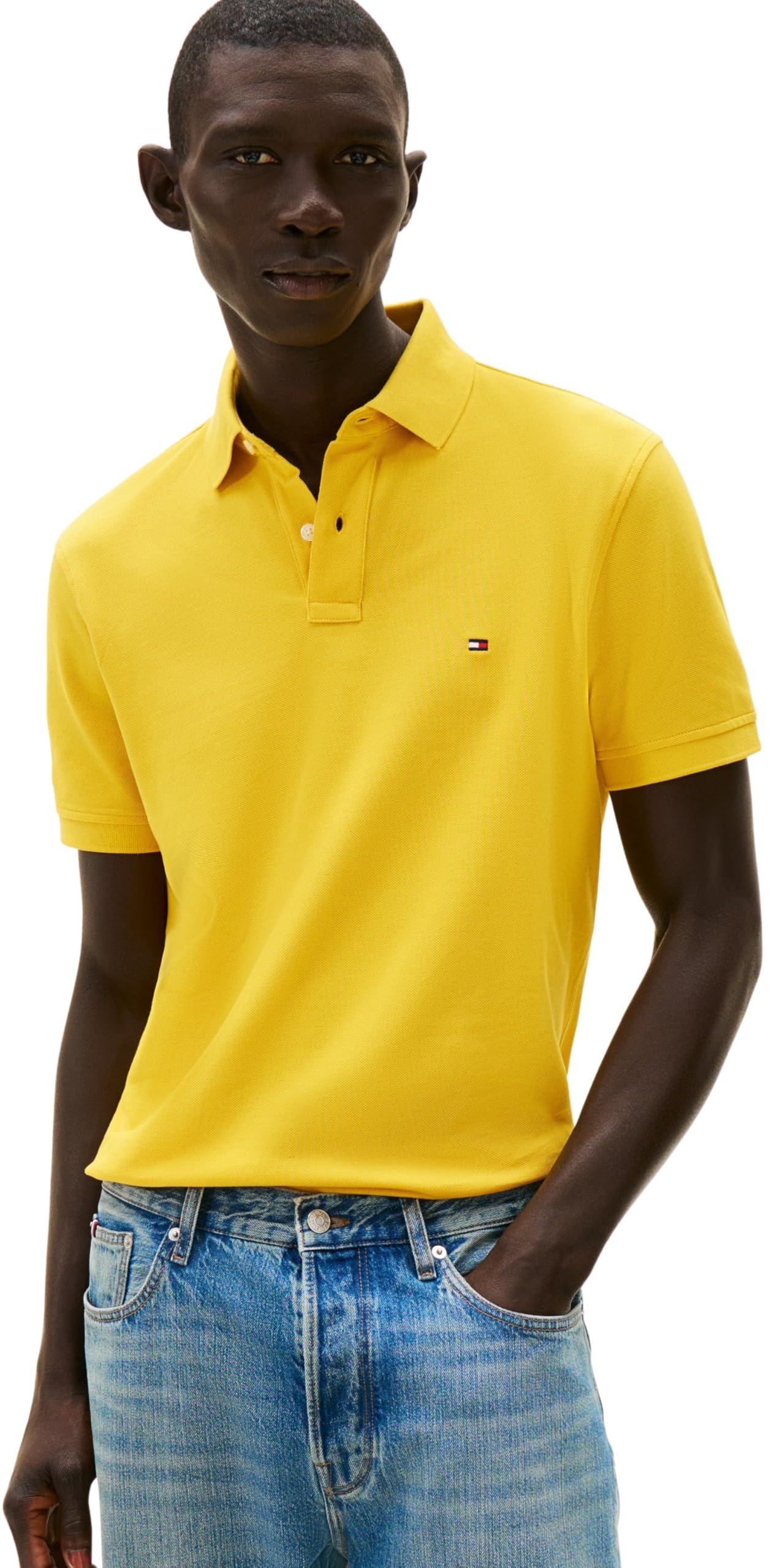 Tommy Hilfiger Polo de Manga Corta Hombre 1985 Regular Fit — view 11