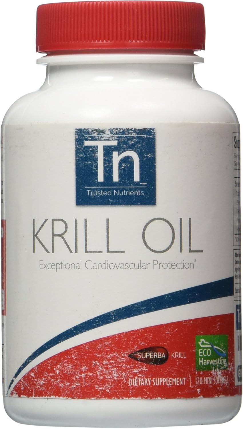 Trusted Nutrients 100 Superba Krill Oil with Astaxanthin