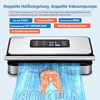 INKBIRD Profi Vákuumozó Gép Száraz/Nedves/Folyadék Módú Dupla Pumpával 20L/min 2