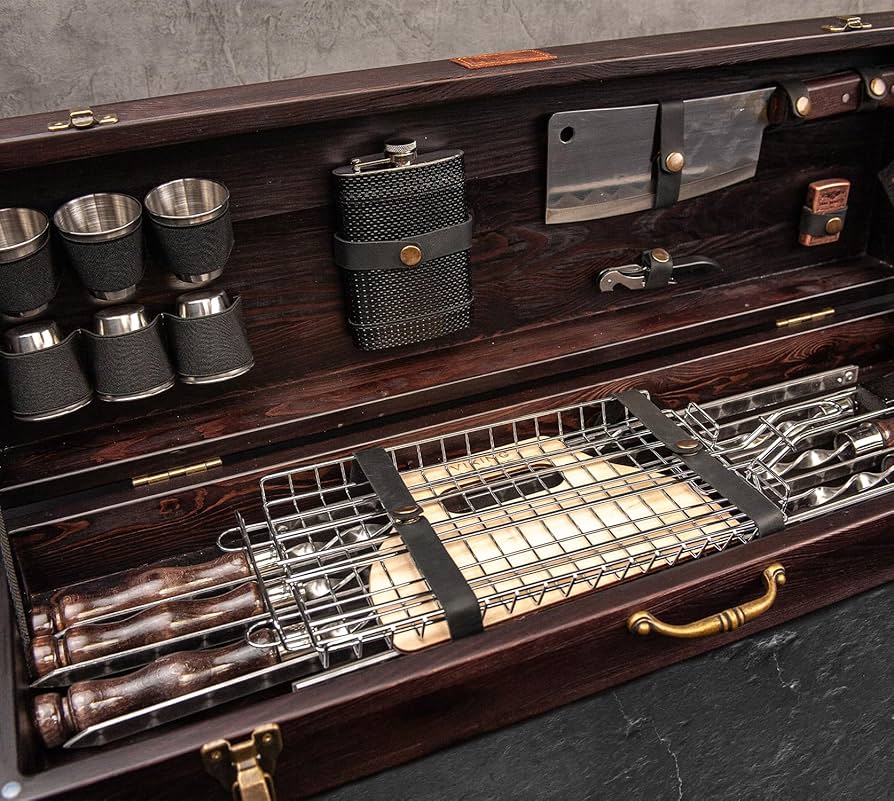 Amazon.com : Viking Create BBQ Set - Premium Barbecue Tool Sets