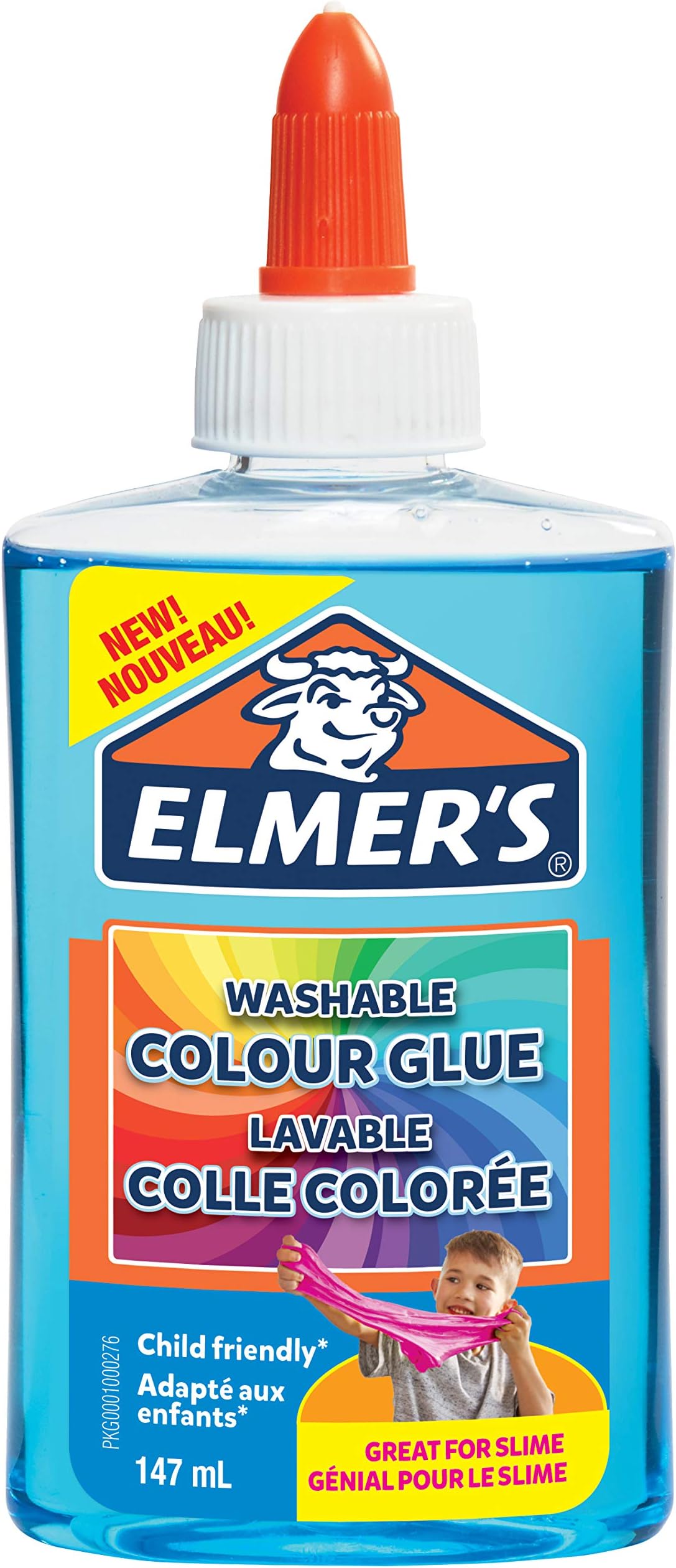 Washable 147 ml Liquid Glue, Blue