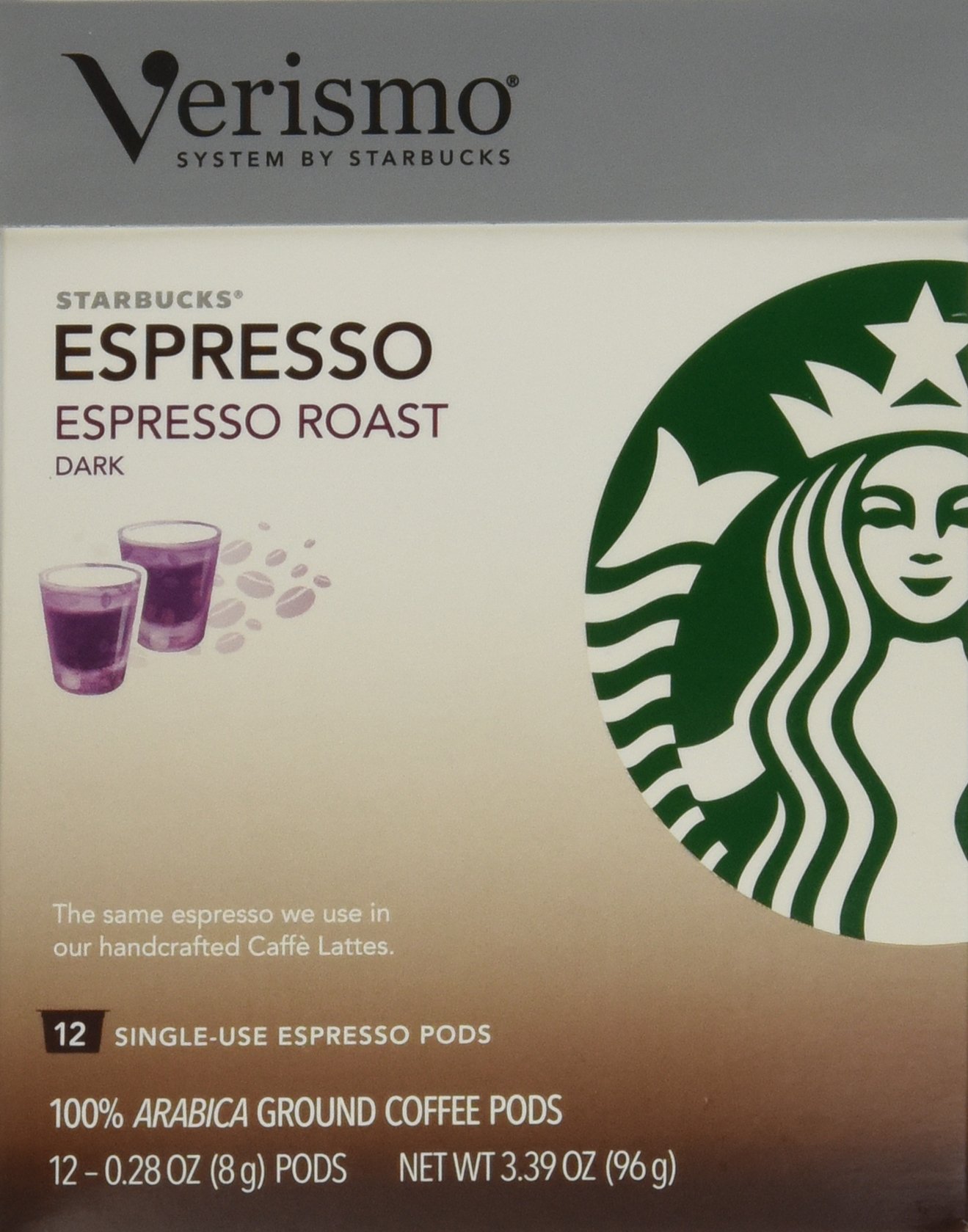 Starbucks Verismo Espresso Roast 