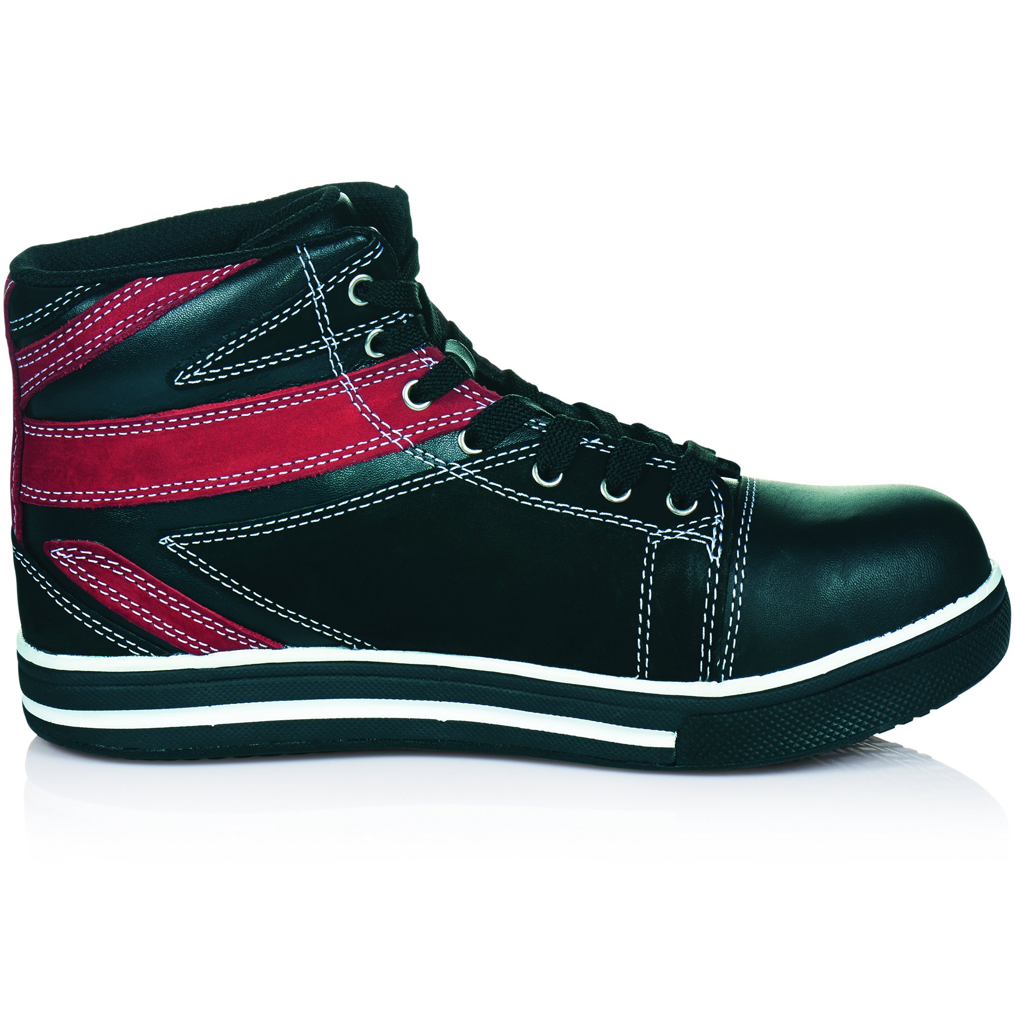 ruNNex Sicherheitshochschuhe S3 SportStar modern und leicht Größe 45, schwarz, 5343