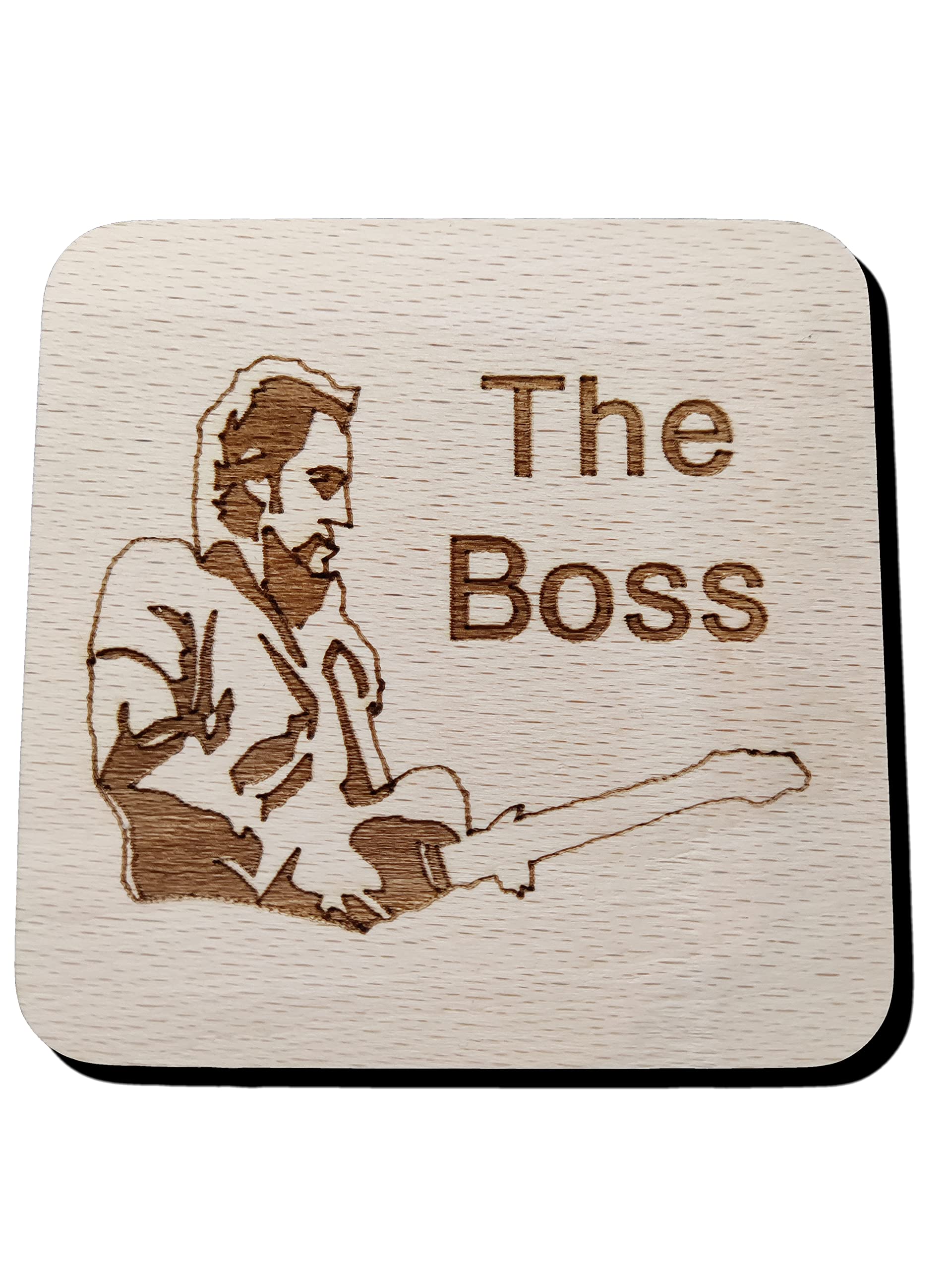 Fastcraft Bruce Springsteen Inspired Coaster Beer Wine Drink Mat Present Gift (2)
