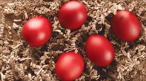 Miniatura 3 de Tinte de huevo rojo para Pascua tradicional ortodoxa griega, kit de colorante alimentario, hasta 30 huevos, no tóxico, color rojo vibrante, fácil