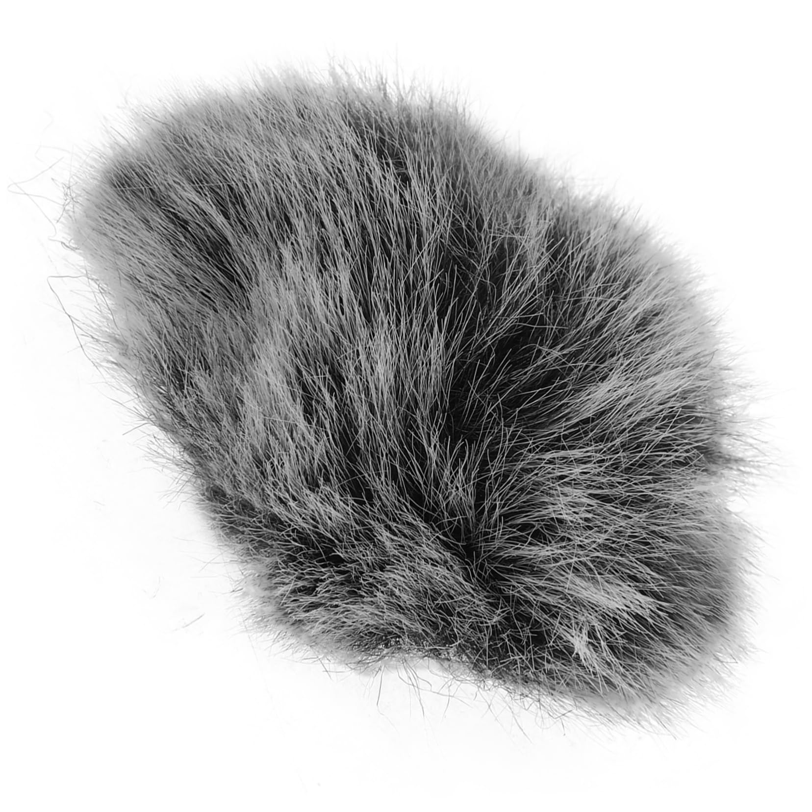 BESTonZON 2pièces Bonnet De Microphone Anti-vent Synthétique La Salive Vent Pour Enregistrement Vocal