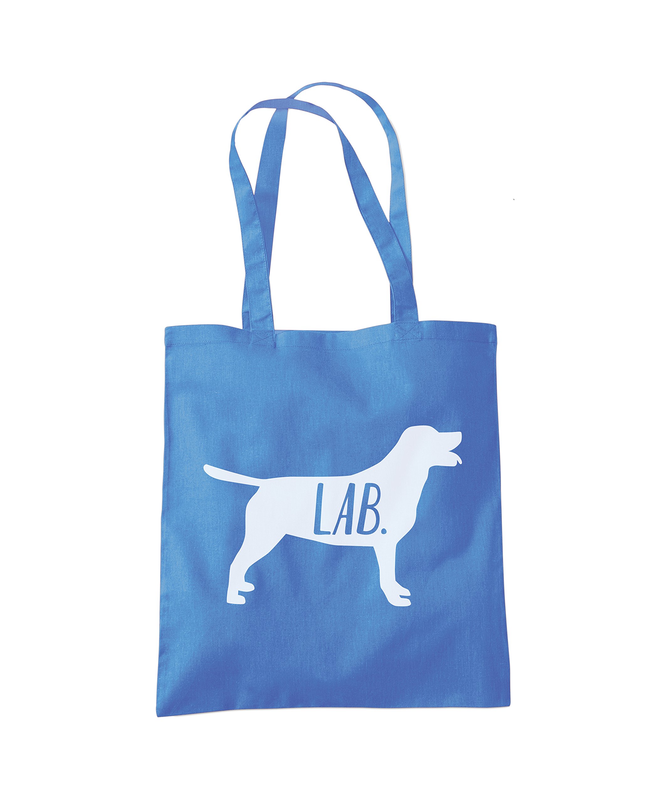 Hotscamp Women's Cornflower Blue Labrador Dog Tote Bag - One Size