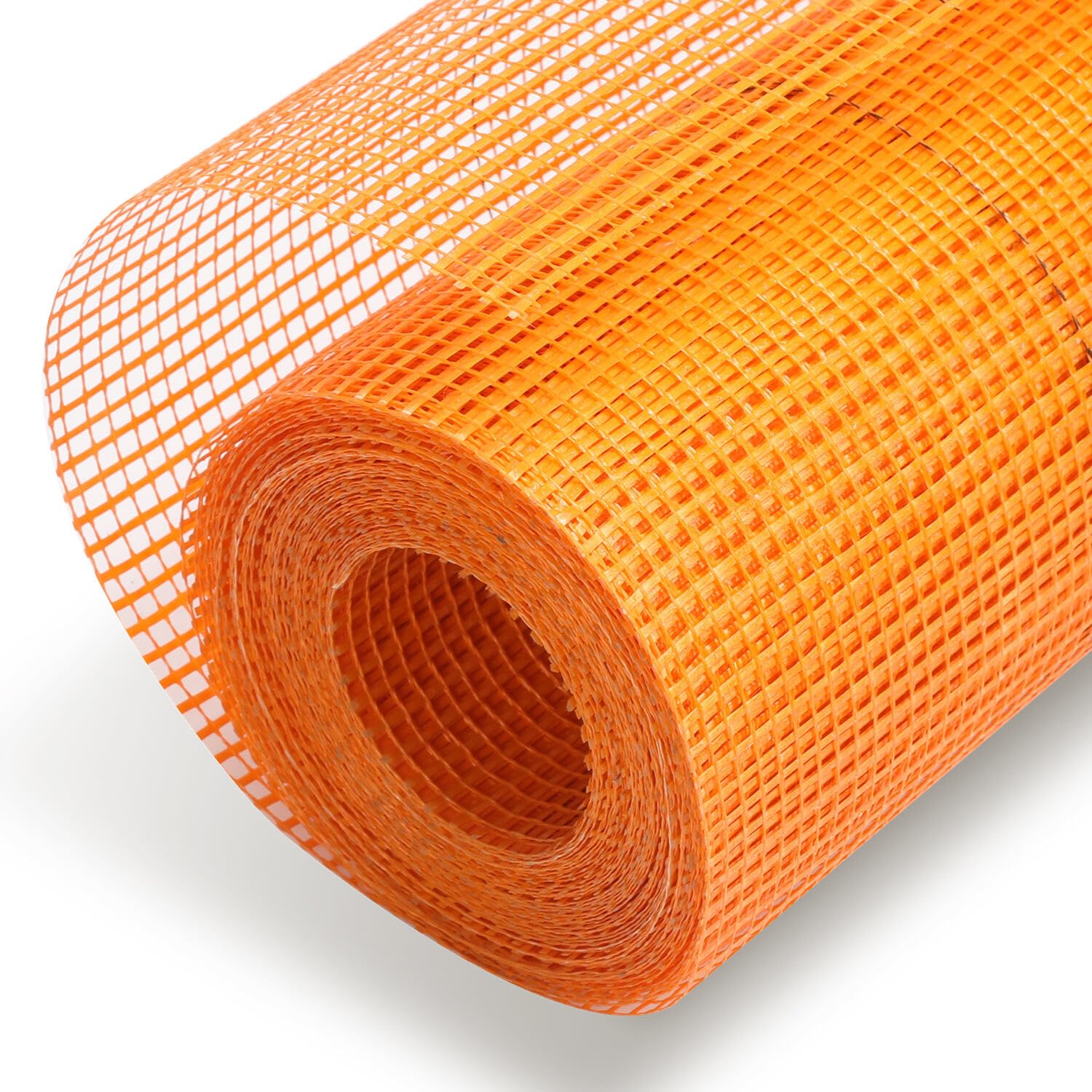 Rete per Intonaco, rotolo da 50 m² 1 m, Rete di rinforzo in fibra di vetro, 4mmx4mm robusta rete di protezione per uccelli Giallo per rinforzare la parete e prevenire crepe