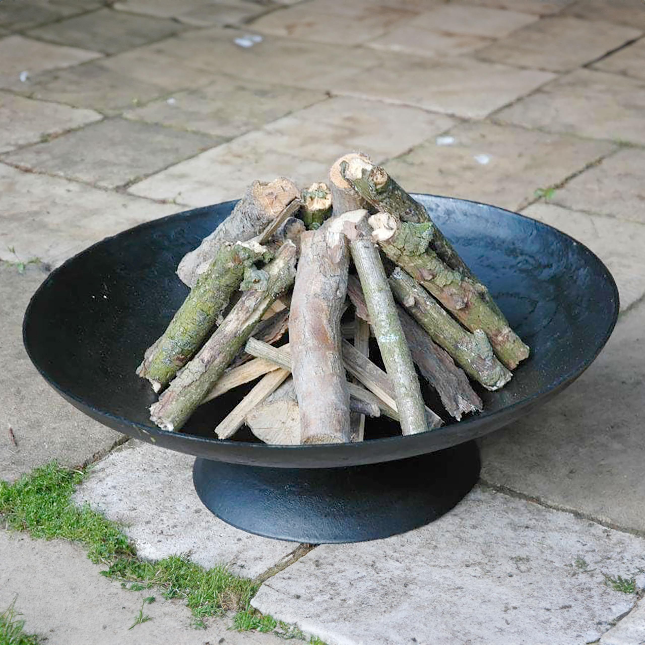 Brasero Rond de Jardin sur Pied