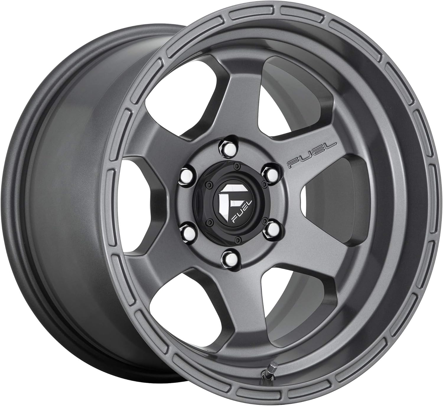 FUEL OFF-ROAD D664 SHOK 17X10, 6X5.5, 4.79, -18mm MATTE BLACK - D66417008447