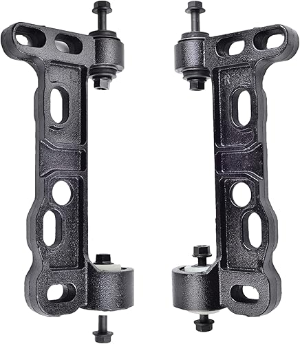 TUUMOND Kit de suspensión 2 brazos de control delanteros inferiores compatibles con Buick Rainer 2004-2007 Chevrolet Trailblazer Gmc Envoy 2003