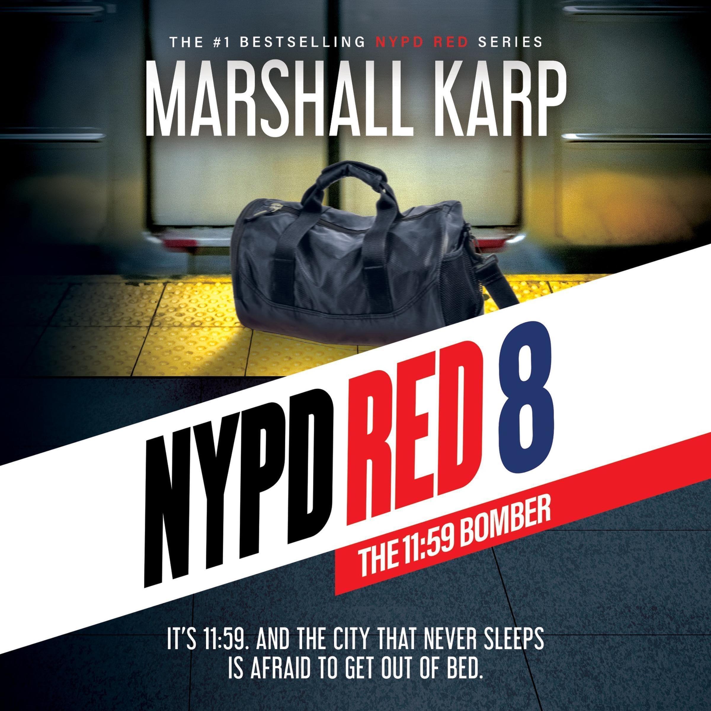 Cover art for NYPD Red 8: The 11:59 Bomber