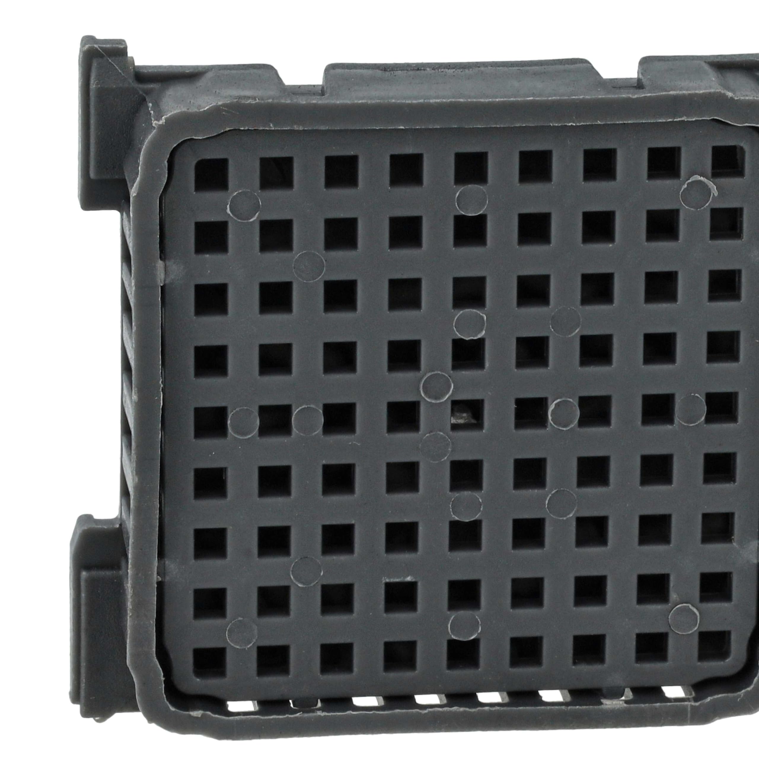 vhbw 4x Filter kompatibel mit Liebherr CBNsfc 522i-20A, CBNsdc 765i-20A, CBNsfc 5223-22A, CBNsdc 575i-22A Kühlschrank - Aktivkohlefilter