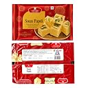 CraftVatika Rakhi Gift Hamper for Brother with Soan Papdi, Rakhi Gift Combo Set, Rakhis for Rakshabandhan, Peacock Om Rakhis Set of 2 for Brother Boy Bhaiya Man Bhai, Raakhee with Sweets Card & Tilak gallery image