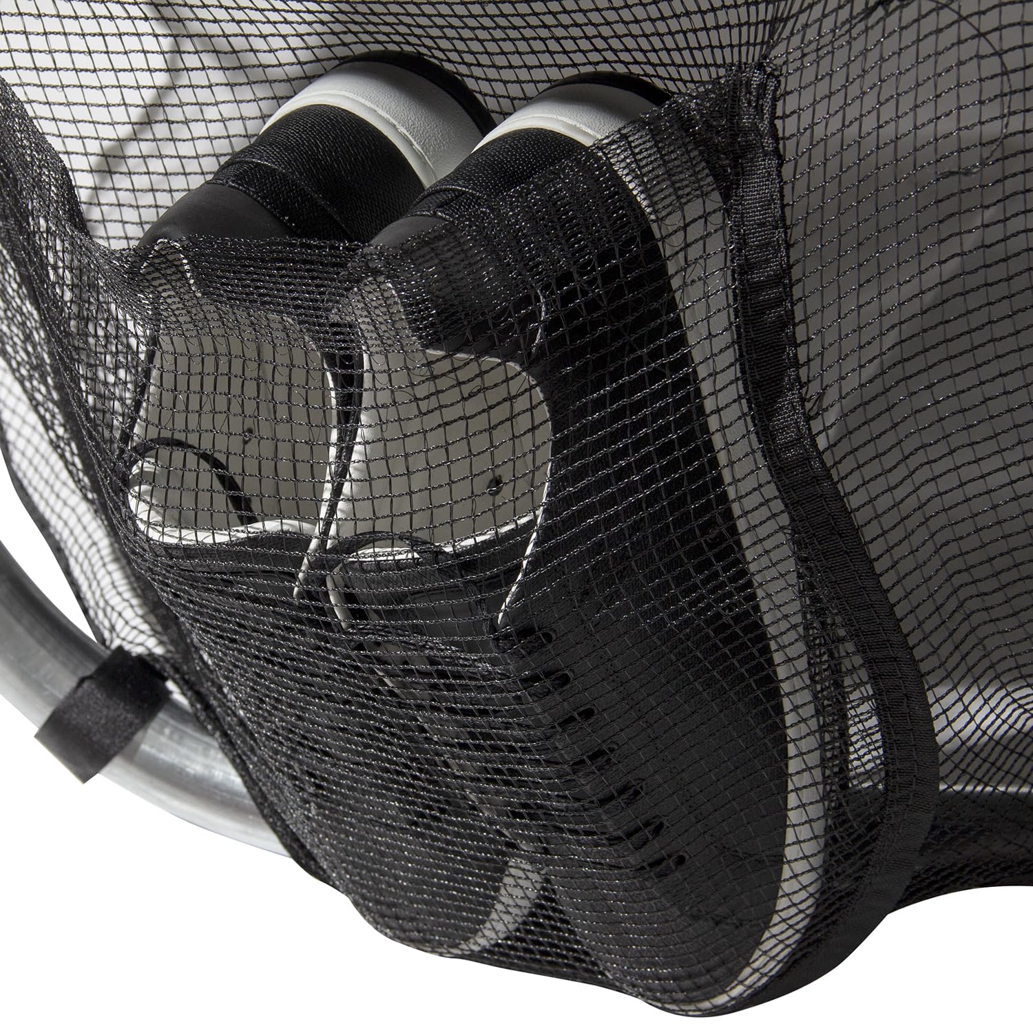 VirtuFit Jupe de trampoline avec compartiment de rangement - Filet de sécurité - 251 cm