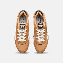 Reebok Sneaker Unisex Glide, Court Brown, Camel, Chalk, 38,5 EU, Court Brown Cammello Gesso, 38.5 EU