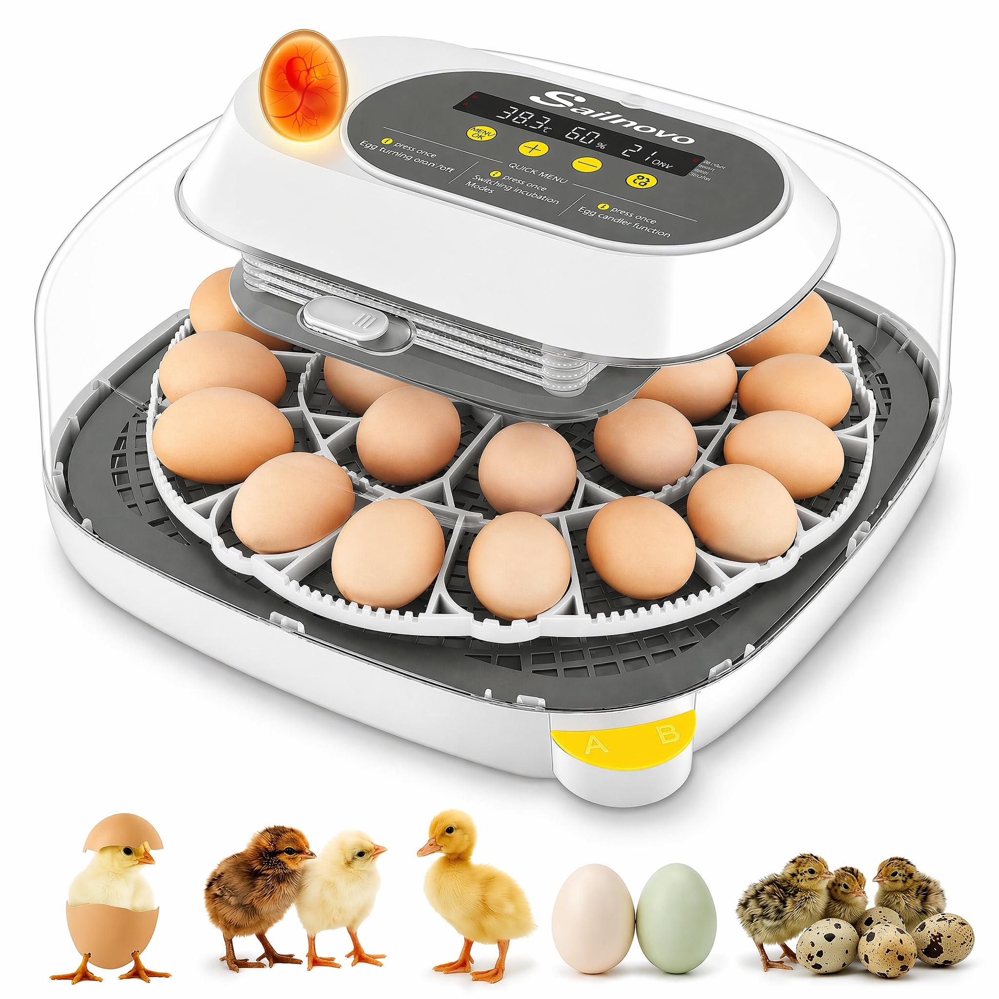 Sailnovo 24 Egg Incubator